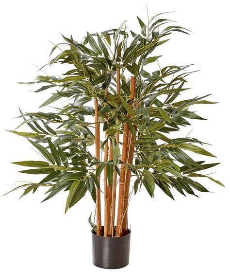 Buy Nearly Natural 5281 Biggie Bamboo Silk Tree, 3-Feet, Green Online ...