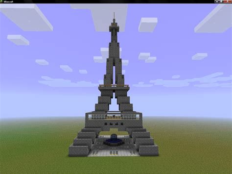 Eiffel Tower Minecraft Tutorial Commentary 的图像结果