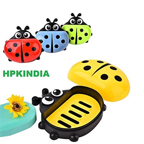 HPK Stylish Beautiful Bug SOAP Sponge Scrubber Dispenser Box for ...