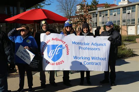 Adjunct Professors Try to Push Pay Negotiations Forward With Campus-Wide Protest - The Montclarion