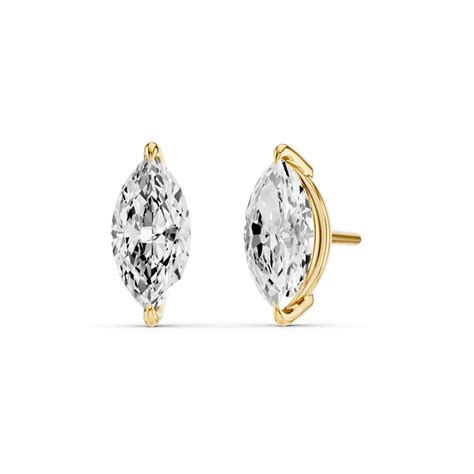 0.80ct Marquise LGD Studs