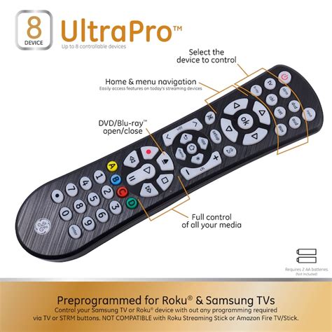 Jasco 8-Device Universal Remote Control 41567 at Lowes.com