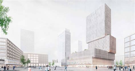 1. Phase : Hochhaus am Alexanderplatz Baufeld D3 in Berlin ...