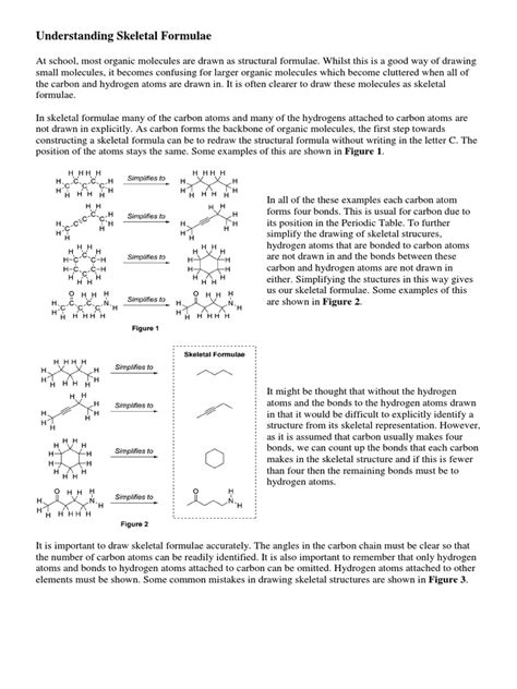 Image result for Skeleton Formulas