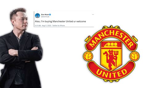 Amid Twitter Lawsuit, Elon Musk Tweets He Is Buying Manchester United ...