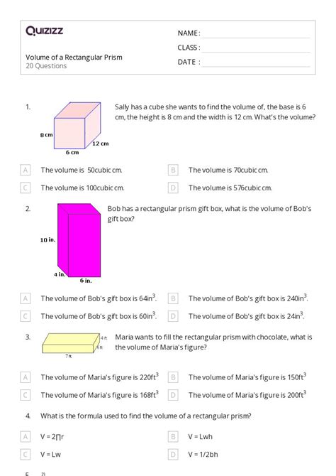 Image result for Rectangular Prism Volume Problems