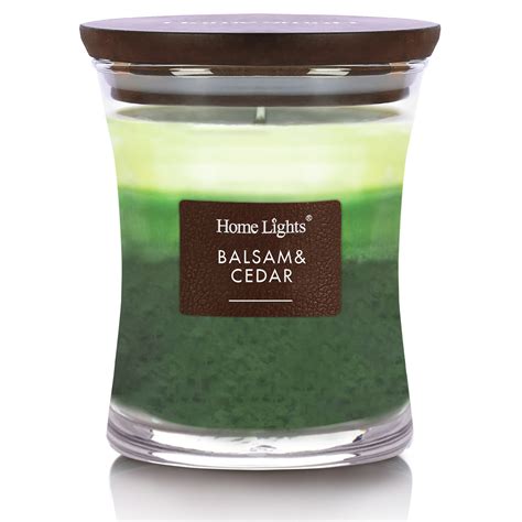 Balsam & Cedar, HomeLights 3-Layer Highly Scented Candles