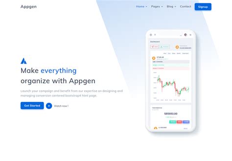 Appgen - App, Saas & Software Template