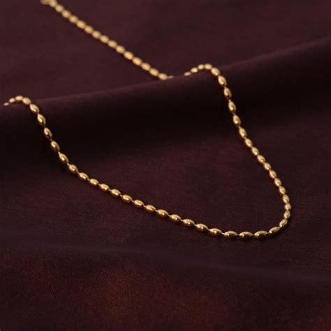 Gold Beaded Necklace | Necklace |Palmonas – PALMONAS