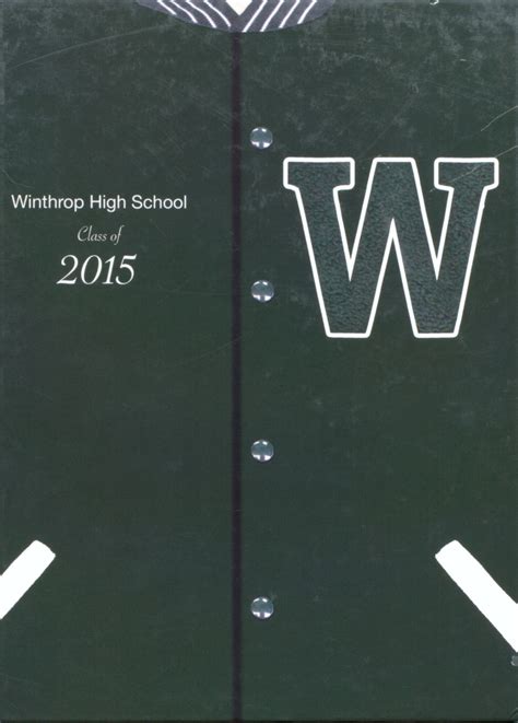 2015 yearbook from Winthrop High School from Winthrop, Maine for sale