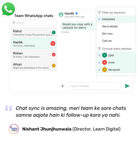 WhatsApp CRM - Turn Your WhatsApp into a Sales Machine