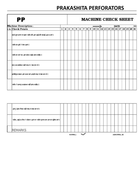 Image result for Copy Machine Check Sheet
