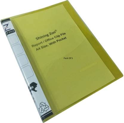 Flipkart.com | SHINING ZON Report File A4 Size For Documents ...