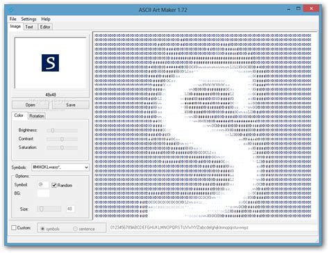 Ascii art generator
