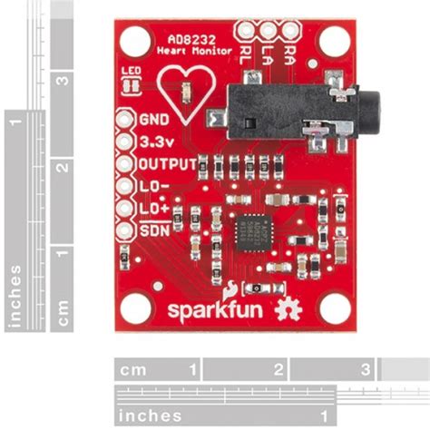 Sparkfun AD8232 Single Lead Heart Rate Monitor at MG Super Labs India