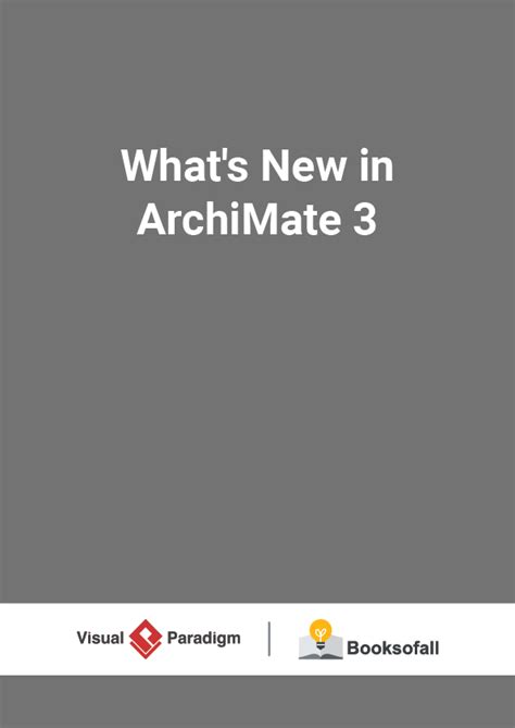 What's New in ArchiMate 3 - BooksOffAll Indian