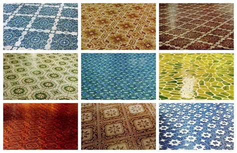 Vintage Linoleum Flooring Patterns - Pattern Matching Algorithms