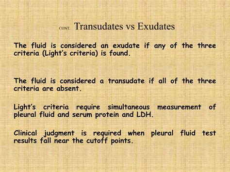 Pleural Fluid Analysis | PPTX