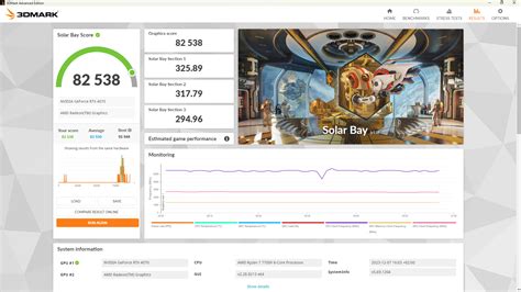 Using 3DMark to measure sustained performance.