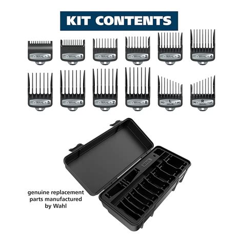 Clipper Genuine Elite Attachment Guard Organization Kit with Hair ...