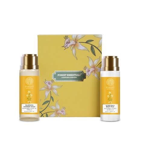 Buy Forest Essentials Body Care Gift Box - Honey & Vanilla Online