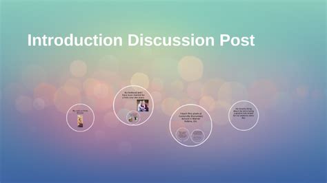 Image result for Introduction Discussion Post