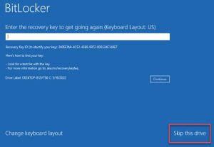 Image result for How to Bypass BitLocker Recovery Screen