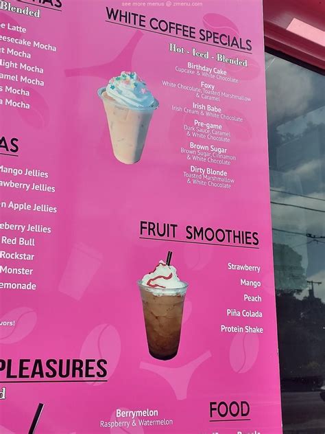 Online Menu of Pink Pantherz Espresso Restaurant, Redwood City ...