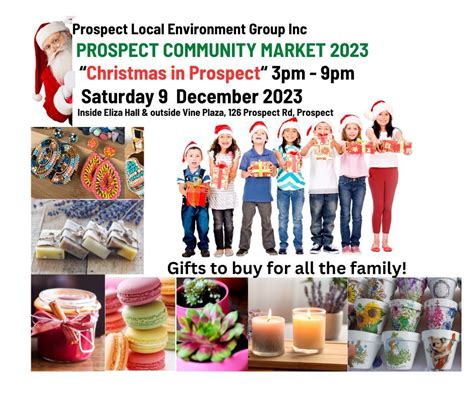 Prospect Community Market, Prospect Town Hall, Reynella, December 9 ...