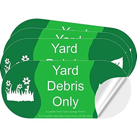 Image result for Yard Waste Stickers