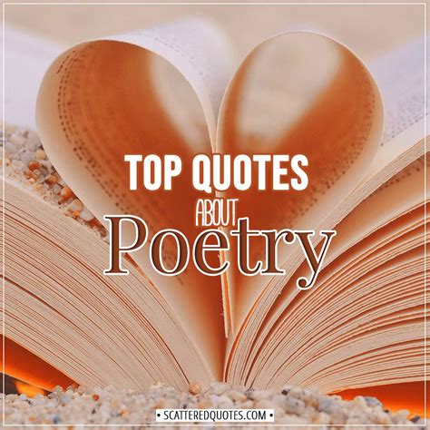 20+ Best 'Poetry' Quotes & Sayings | Scattered Quotes | Poetry quotes ...