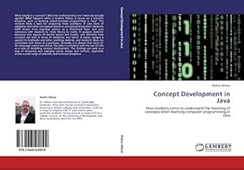 Concept Development in Java: How students come to understand the ...