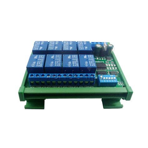 DC12V 8 Channel RS485 Relay Module Modbus RTU Board | Ubuy India