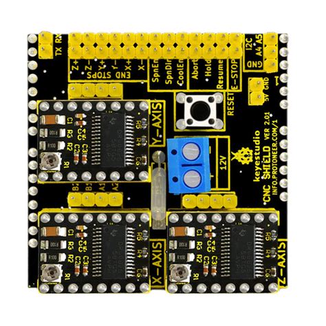 ⚡️Buy Max CNC Shield V2 Engraver 3D Printer A4988 Stepper Motor Driver ...