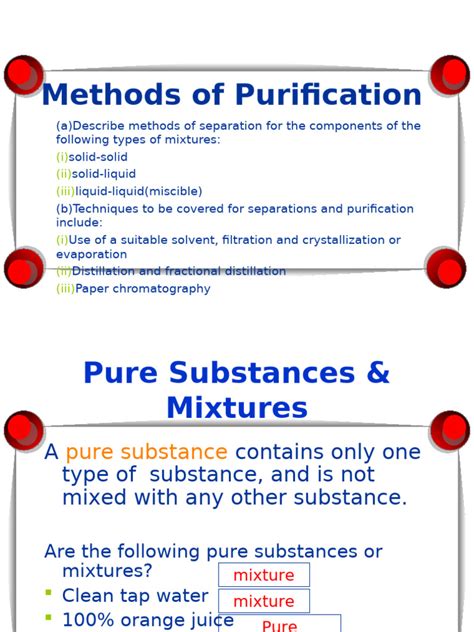Image result for Methods of Separation Reference