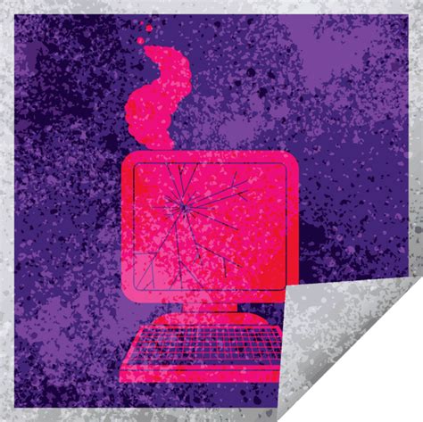 Broken Computer Transparent Background 的图像结果