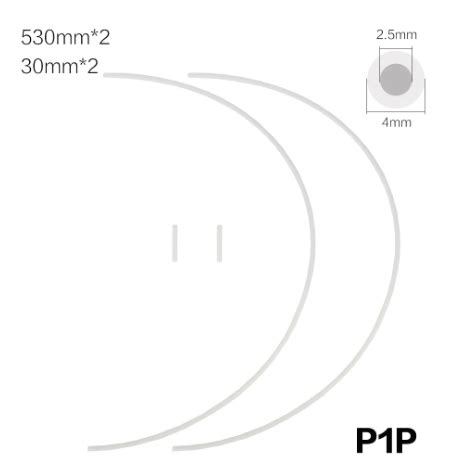 PTFE Tube for Bambu Lab X1/P1/A1 Series - 4 Meter | Zee3D