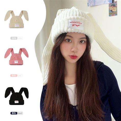 Kpop Cat Bunny beanie – Suntala Press