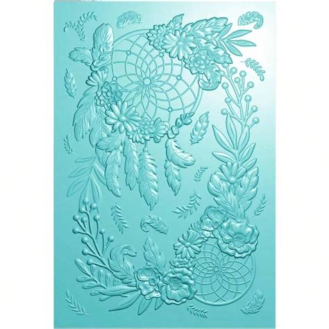 3D Embossing Folder For Card Making And Scrapbooking: Clear Plastic ...