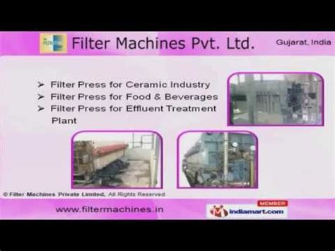 Filter Machines Pvt. Ltd. - Manufacturer of New Item & PP Plates from Vapi