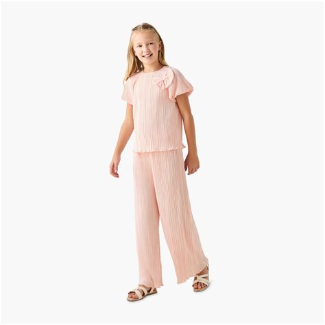 Buy Juniors Textured Top and Pants Set from Juniors at just INR 1999.0 ...