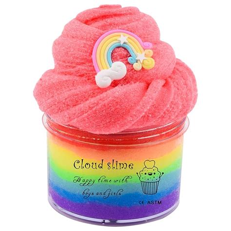 Buy Cioaiwae Rainbow Cloud Slime Kit Online at Low Prices in India ...