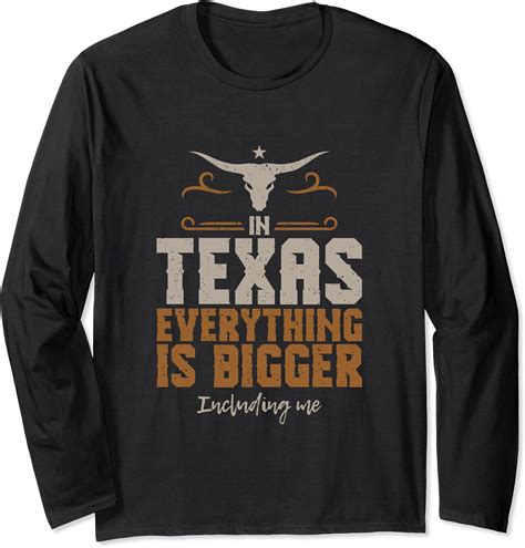 Amazon.com: In Texas Everything is Bigger, Proud Texan, Texas Sized ...