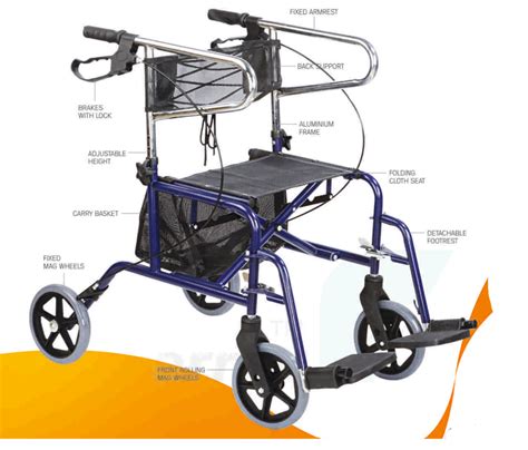 Buy Arrex Mr40 Rollator Online at Medura Healthcare