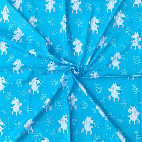 Unicorn Blues Cotton for Dreamy Girls’ Night Suits & Magical Sleepwear ...