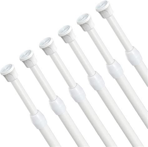 Amazon.com: Ripeng 30 Pack Tension Rod Bulk Adjustable 28 to 48 Inch ...