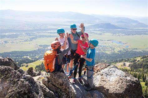 Via Ferrata Youth Climbing Camp - Jackson Hole Mountain Resort