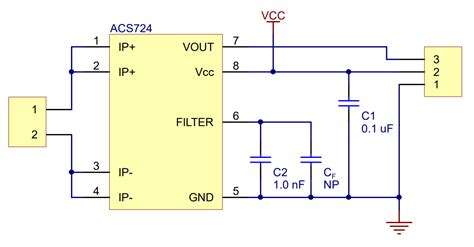 ACS724 Current Sensor Carrier -50A to +50A at MG Super Labs India