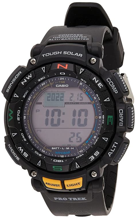 Casio Outdoor Digital Grey Dial Men's Watch-PRG-240-1DR (SL47) : Amazon ...