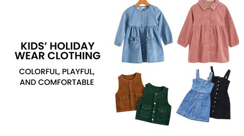 Kids Holiday Wear Clothing - Label Saasha